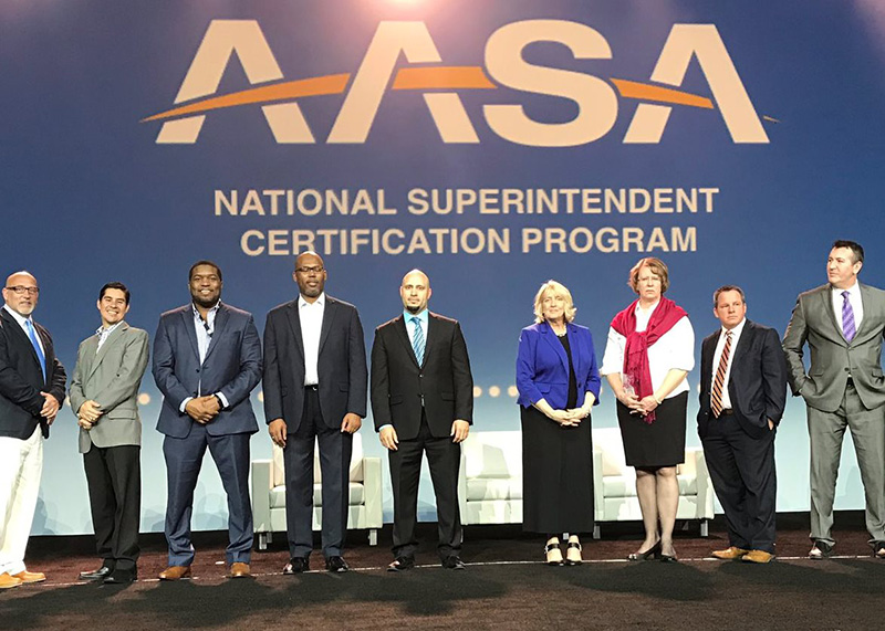 Superintendent at AASA Conference