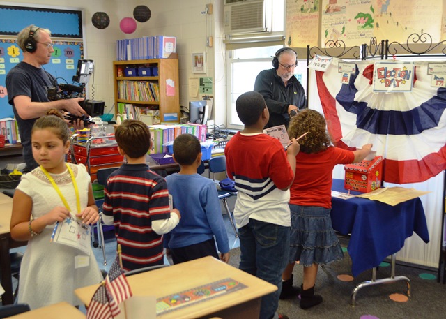 Another photo inside the classroom during the election.