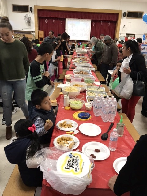 Students at the Multicultural Night 9