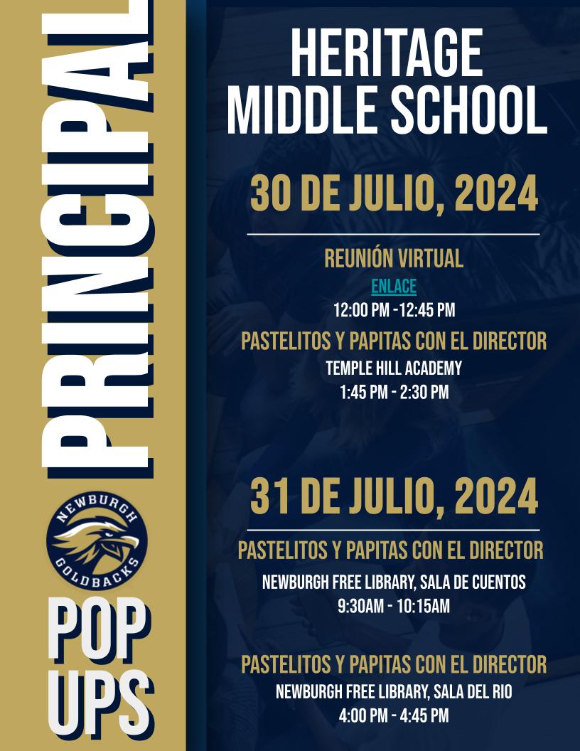 Principal PopIns Flyer