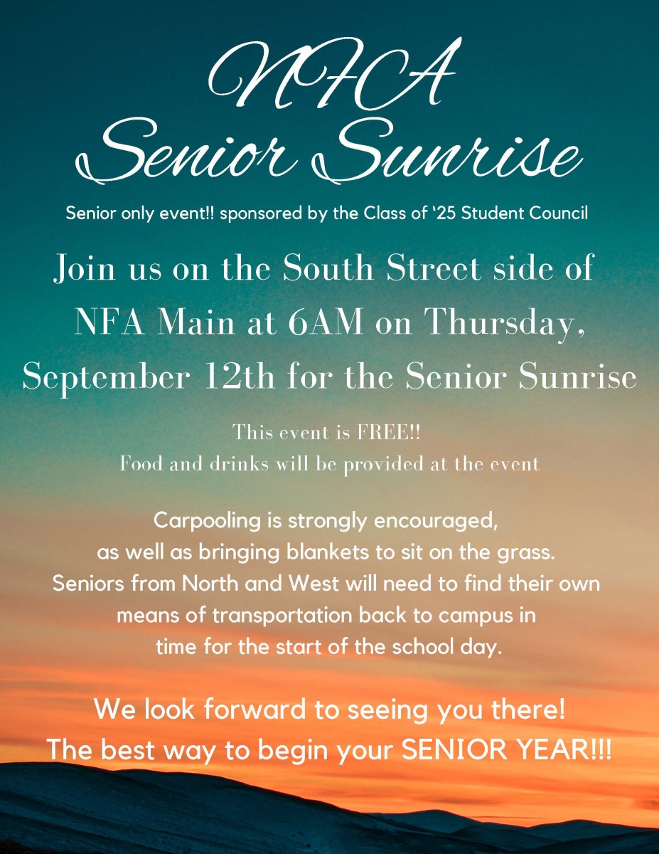 Thumbnail for UPDATED NEW DATE Senior Sunrise - September 12, 2024