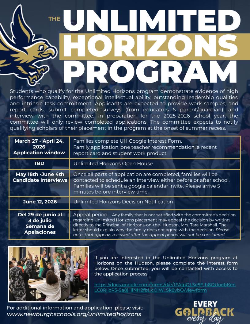 unlimited horizons flyer