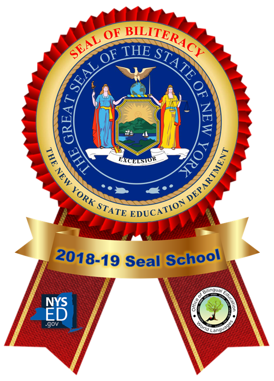 2018-19 Seal of Biliteracy from NYS