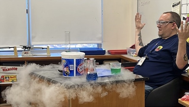 Thumbnail for South Middle School Teacher Sparks Student Interest in World of Science