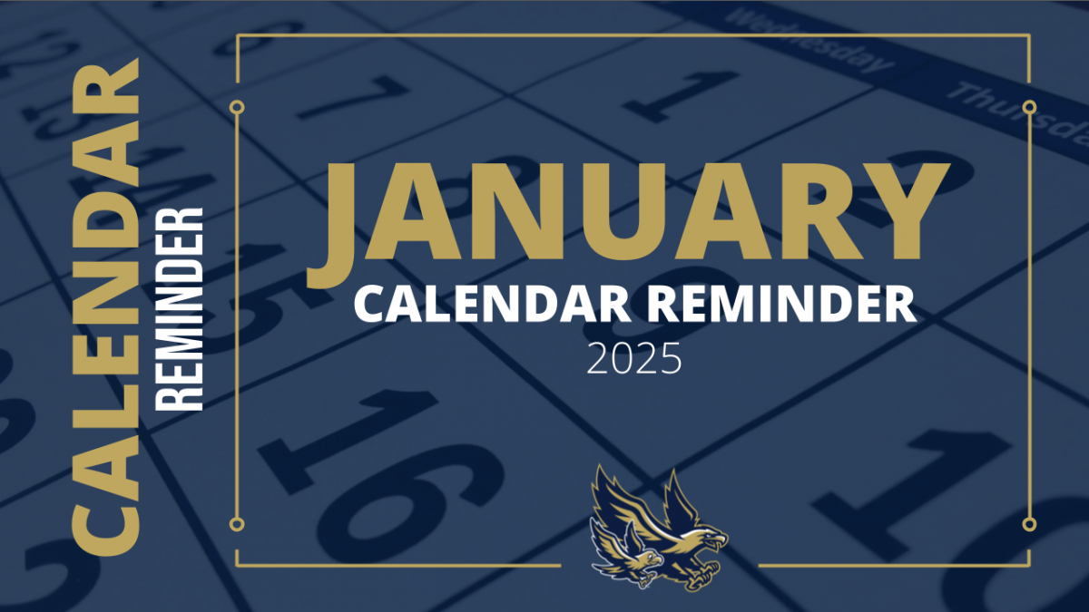 Thumbnail for CALENDAR Reminder | January 2025