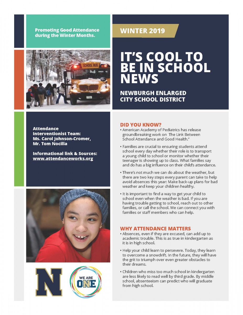 Attendance Newsletter, Download for Content