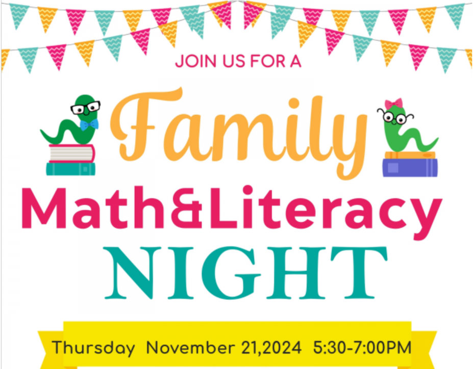 Thumbnail for Family Math & Literacy Night | Balmville Elementary School