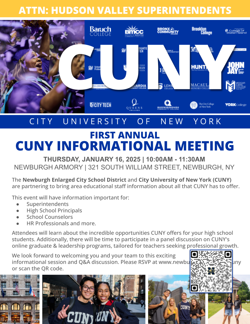 Thumbnail for CUNY Informational Meeting | Hudson Valley