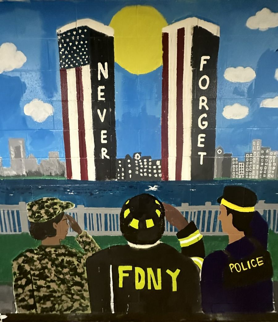 Thumbnail for NFA AFJ-ROTC Unveils Tribute Mural Memorializing the Events of 9/11