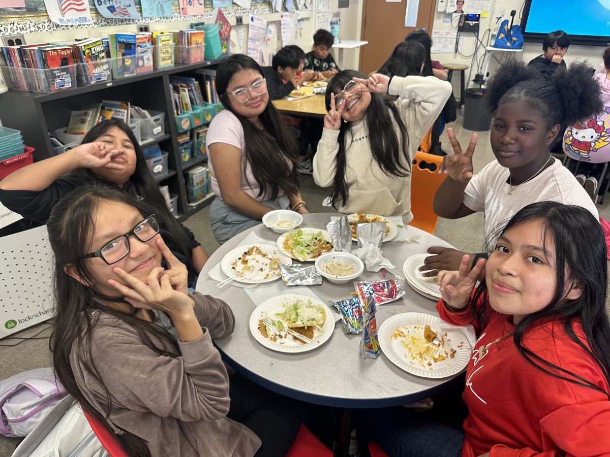 Thumbnail for Heritage Middle School Scholars Celebrate Hispanic Heritage Month with a Multicultural Feast