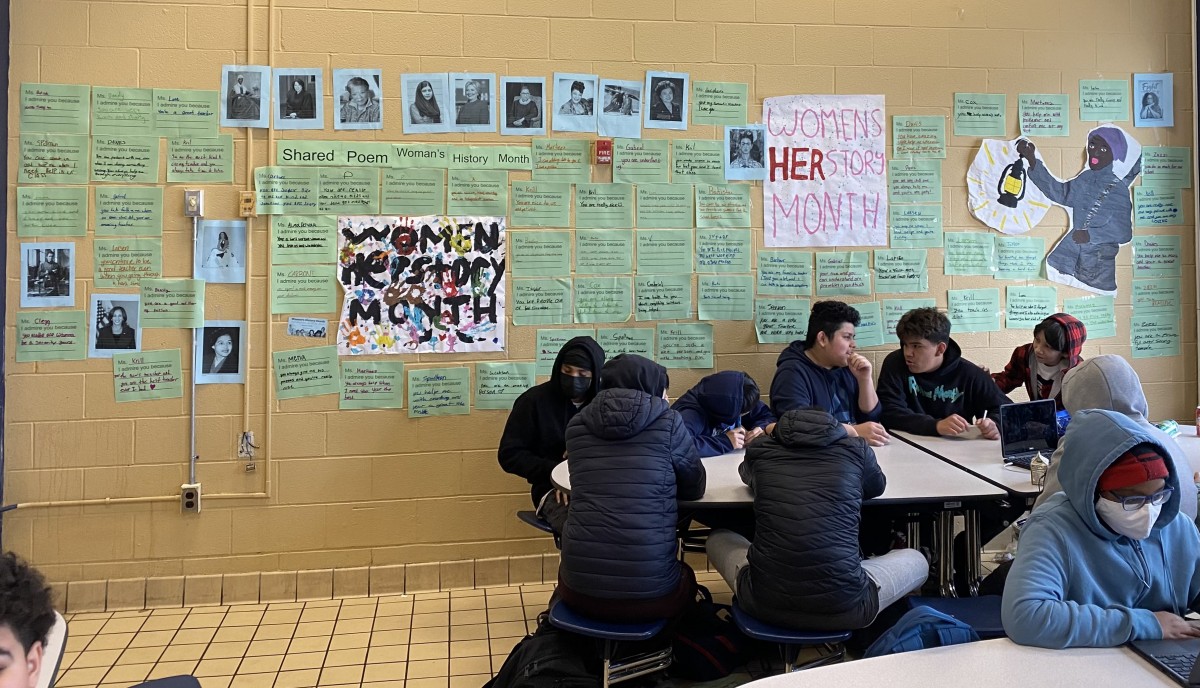Thumbnail for South Middle School Student Government Creates Poem About Women Who Inspire