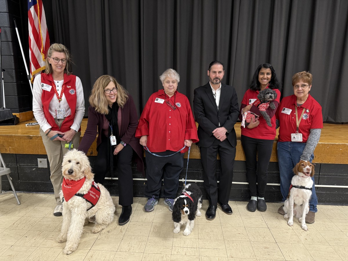 Thumbnail for Temple Hill Academy Welcomes Paws for a Cause Therapy Dogs