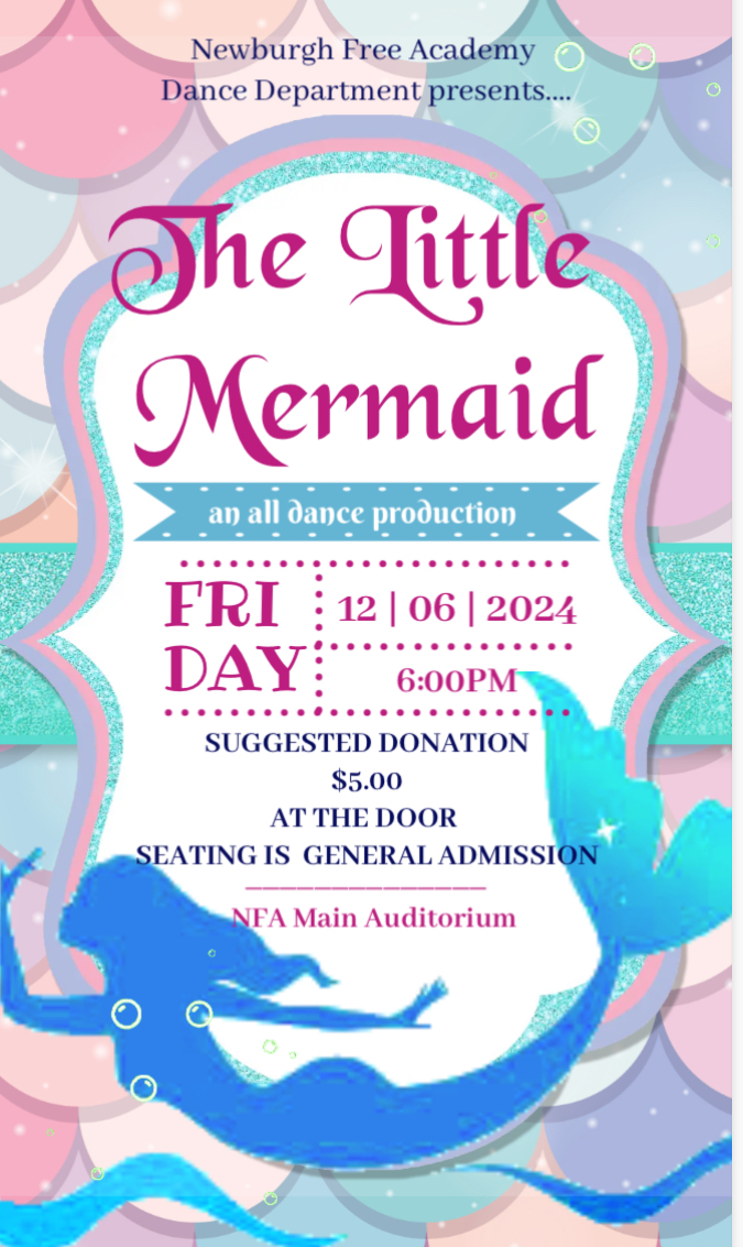 Thumbnail for NFA Dance Dept. Presents The Little Mermaid - Friday December 6, 2024