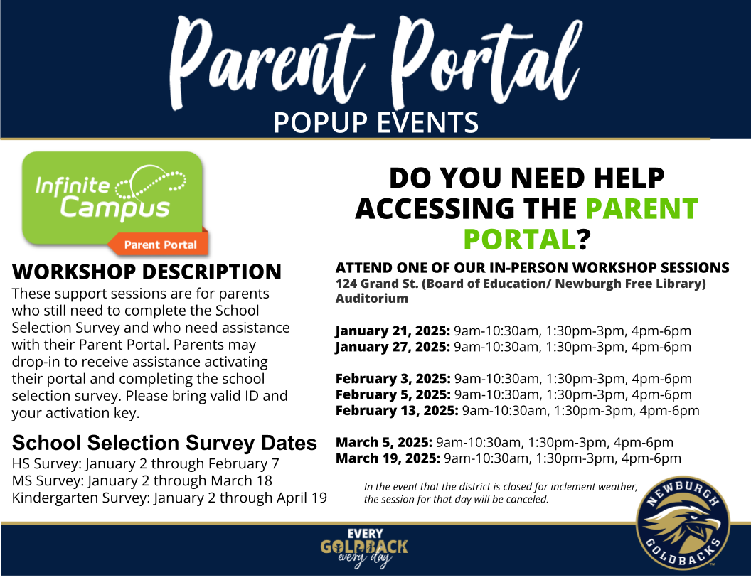 Thumbnail for Parent Portal | Pop-Up Events