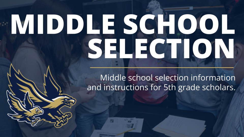 Thumbnail for Middle School Selection Tour for 5th Grade Families!