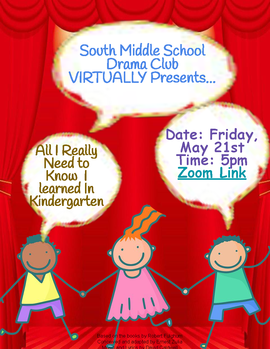 South Middle School Drama Club VIRTUALLY Presents...- News - NECSD