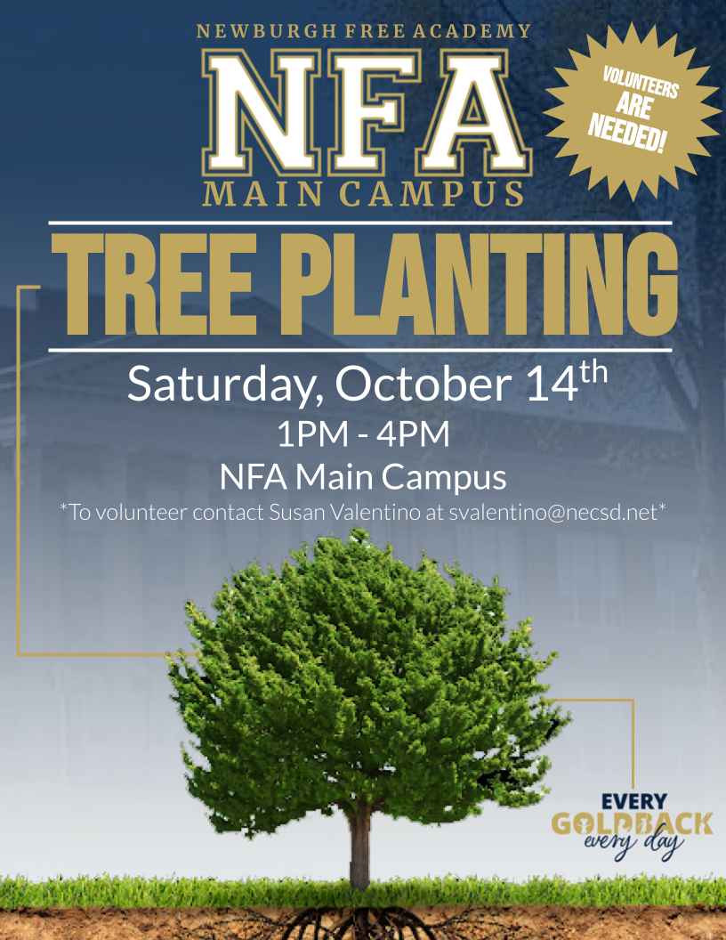 Seeking Volunteers! Tree Planting at NFA Main Campus- News - NECSD