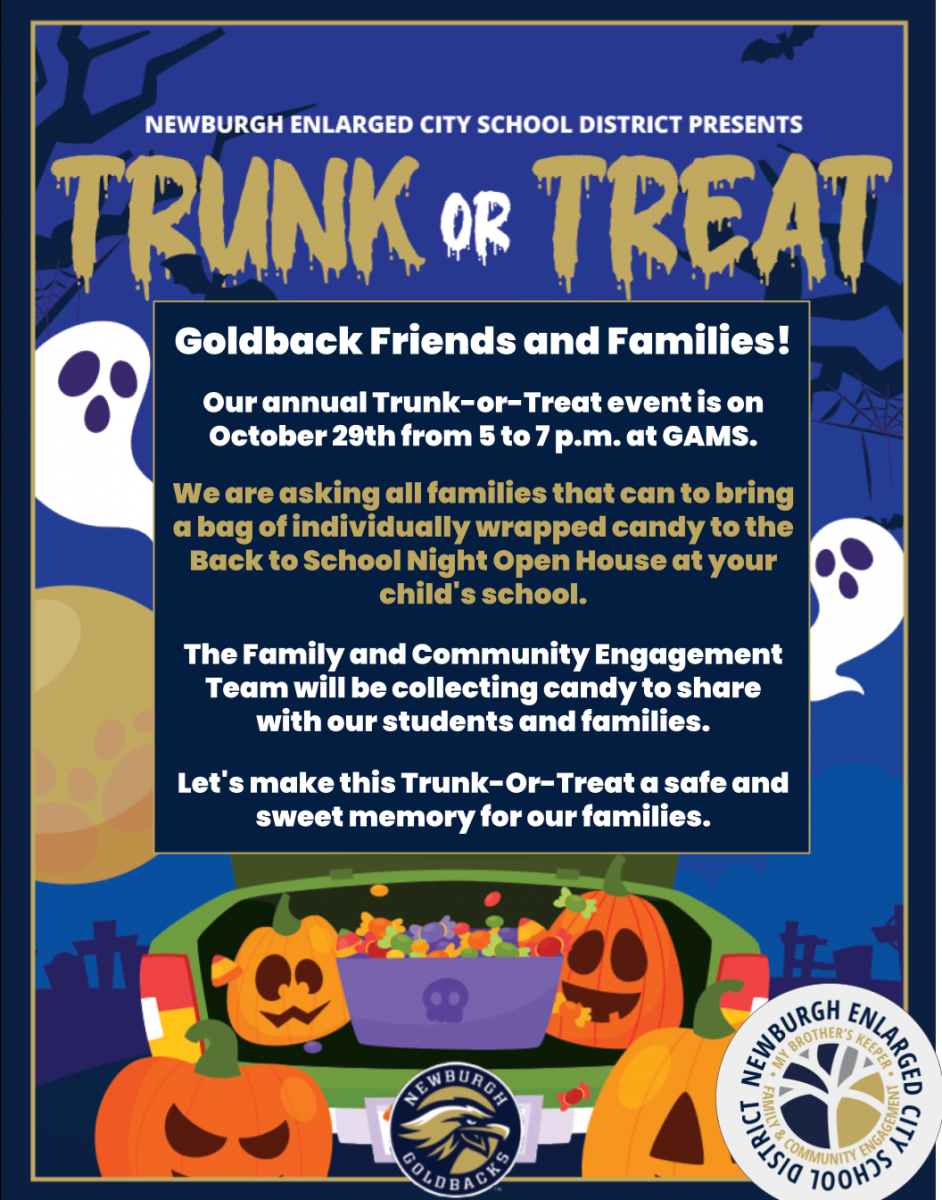 Trunk or Treat Candy Flyer
