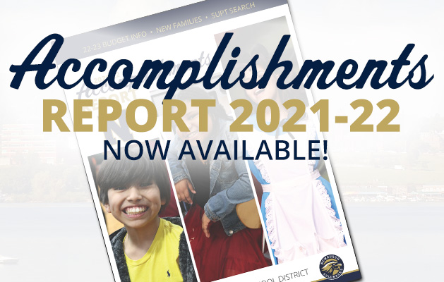 Thumbnail for 2021-22 Accomplishments Report is now available!