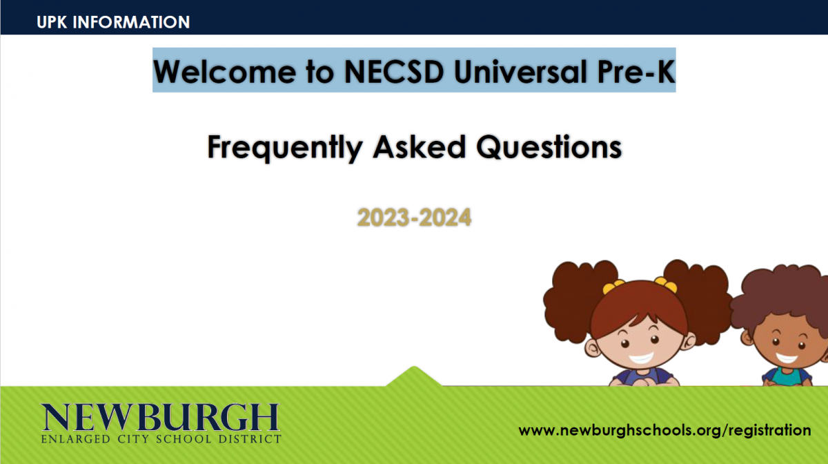 PreK FAQ Slide